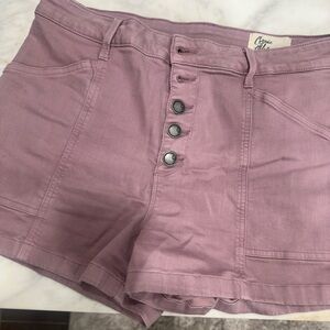 Cosmic Blue Love pink shorts size 31
